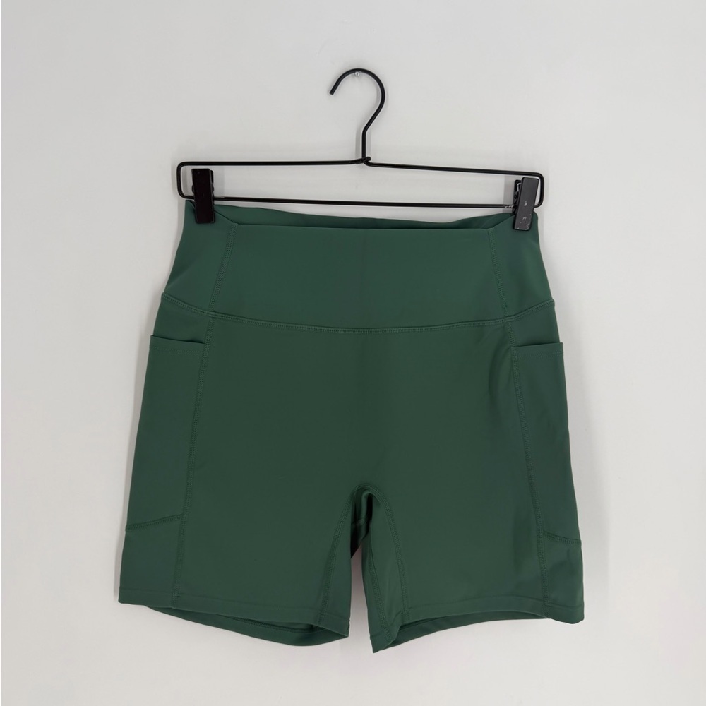 CSB Green Alpine Activluxe Pocket Biker Shorts